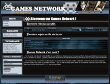 Tablet Screenshot of jeux-reseau.fr